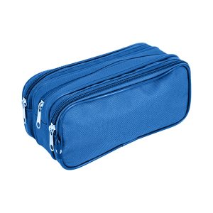 Estuche Escolar Tela Triple Cierre Adix