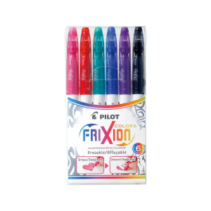 Set 6 Marcadores Borrables Frixion Colors Pilot