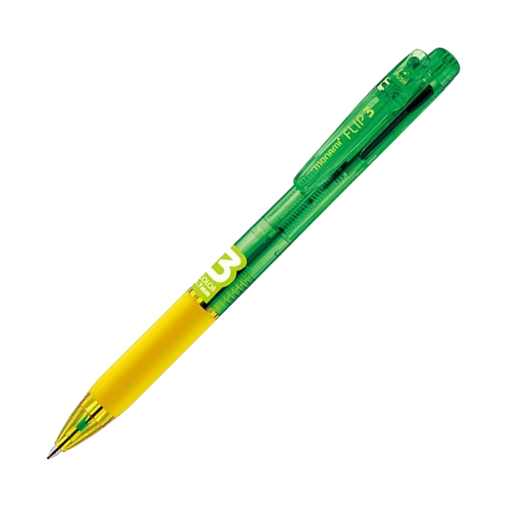 Bolígrafo Multicolor Flip 3 Neón Monami