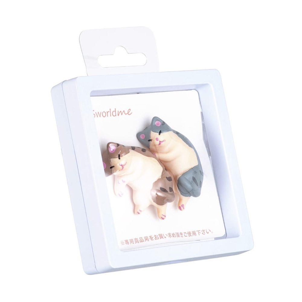 Pin Gatos para Cuaderno Sworld - Imagen 2