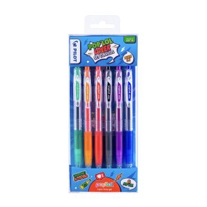 Set 6 Bolígrafos Gel Pop´lol Clásicos 0.7 mm Pilot