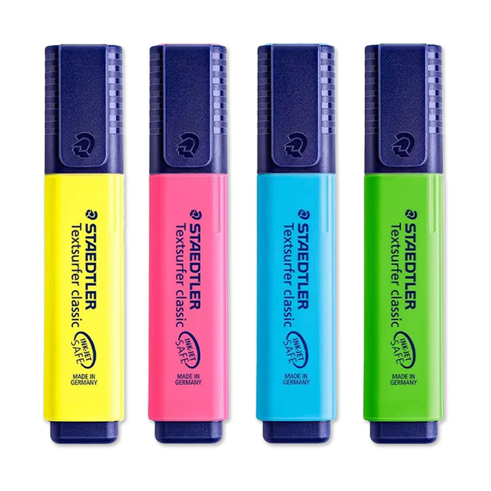 Set 4 Resaltadores 364 PW Colores Staedtler - Imagen 2