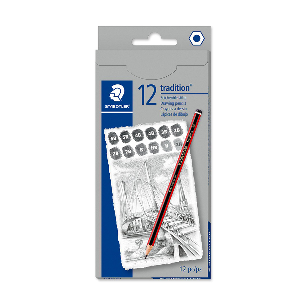 Set 12 Lápices Grafito 110 Tradition Staedtler